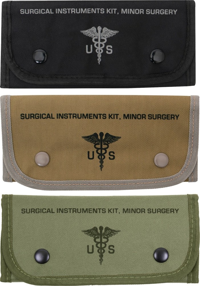 Surgical Instruments Kit and Molle Pouch