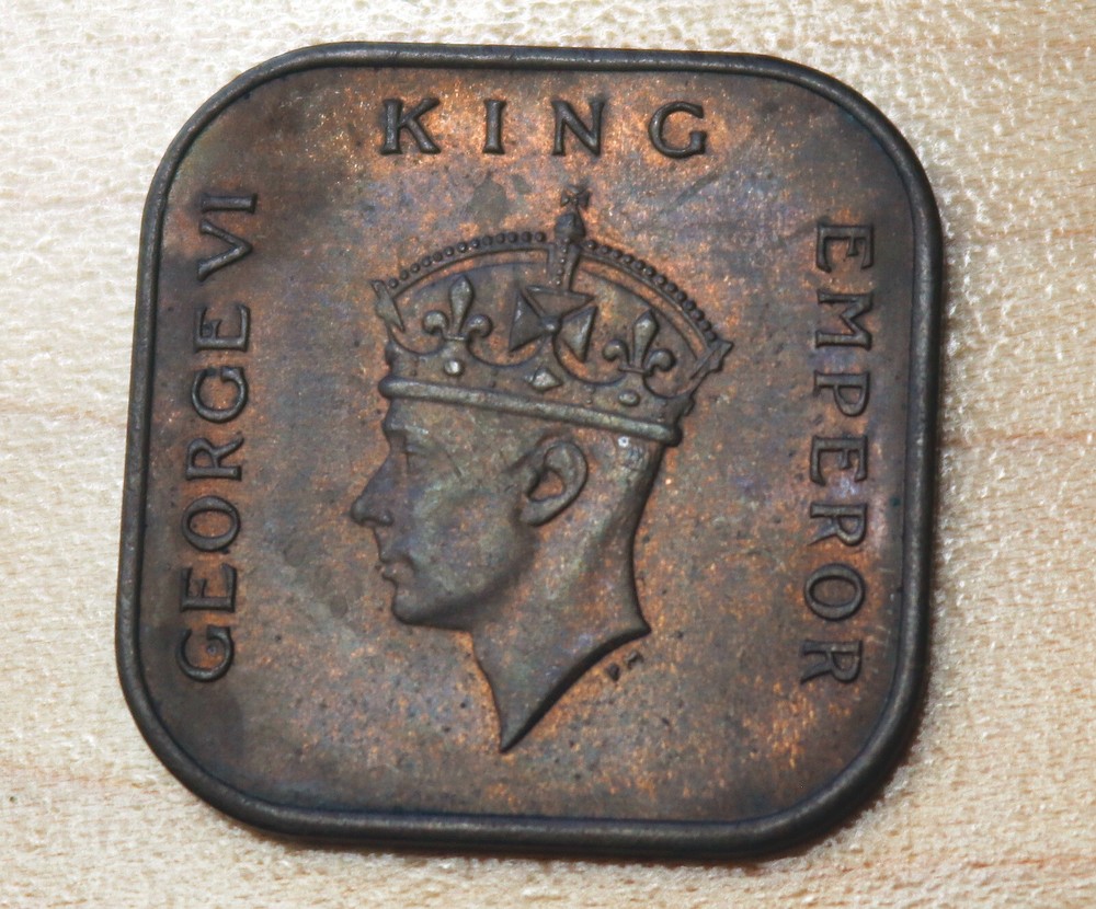 1940 Malaya 1 Cent
