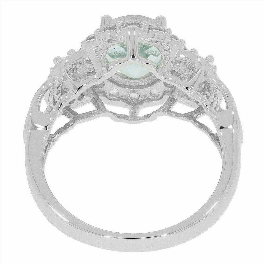 Sterling Silver Semi Mount Ring Setting Oval OV 9x7mm
