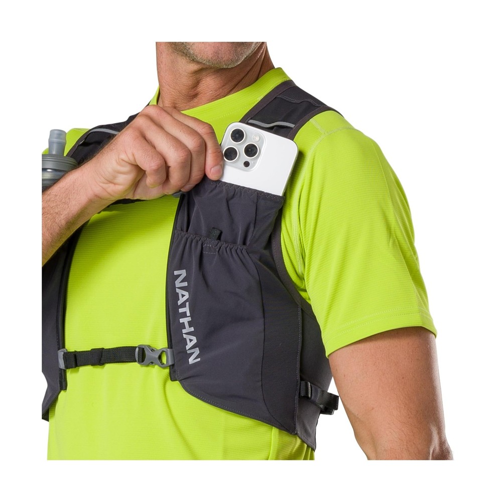 Nathan Pinnacle Featherlite Hydration Vest - Ultra-Light, Compression Fit, Po...