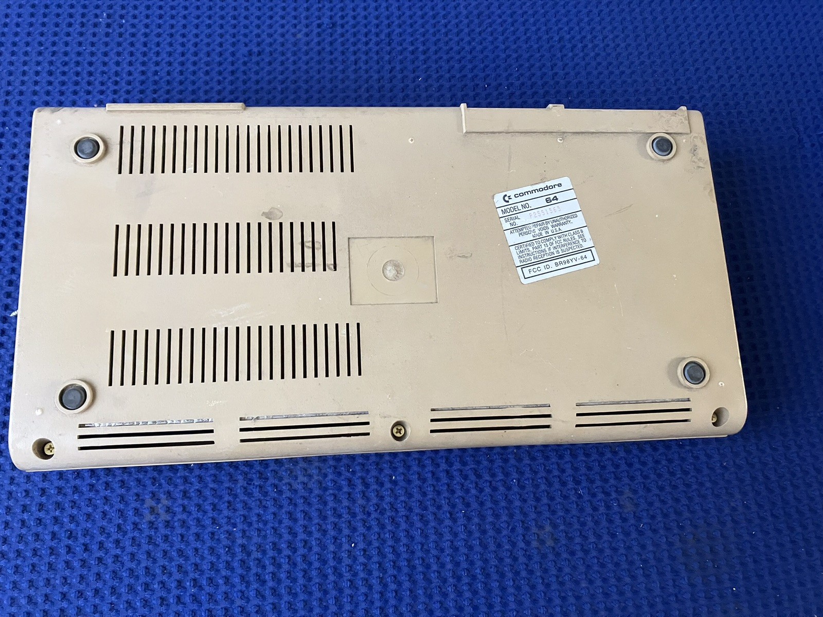 Vintage Commodore 64 Computer Not Working For Parts Or Repair.