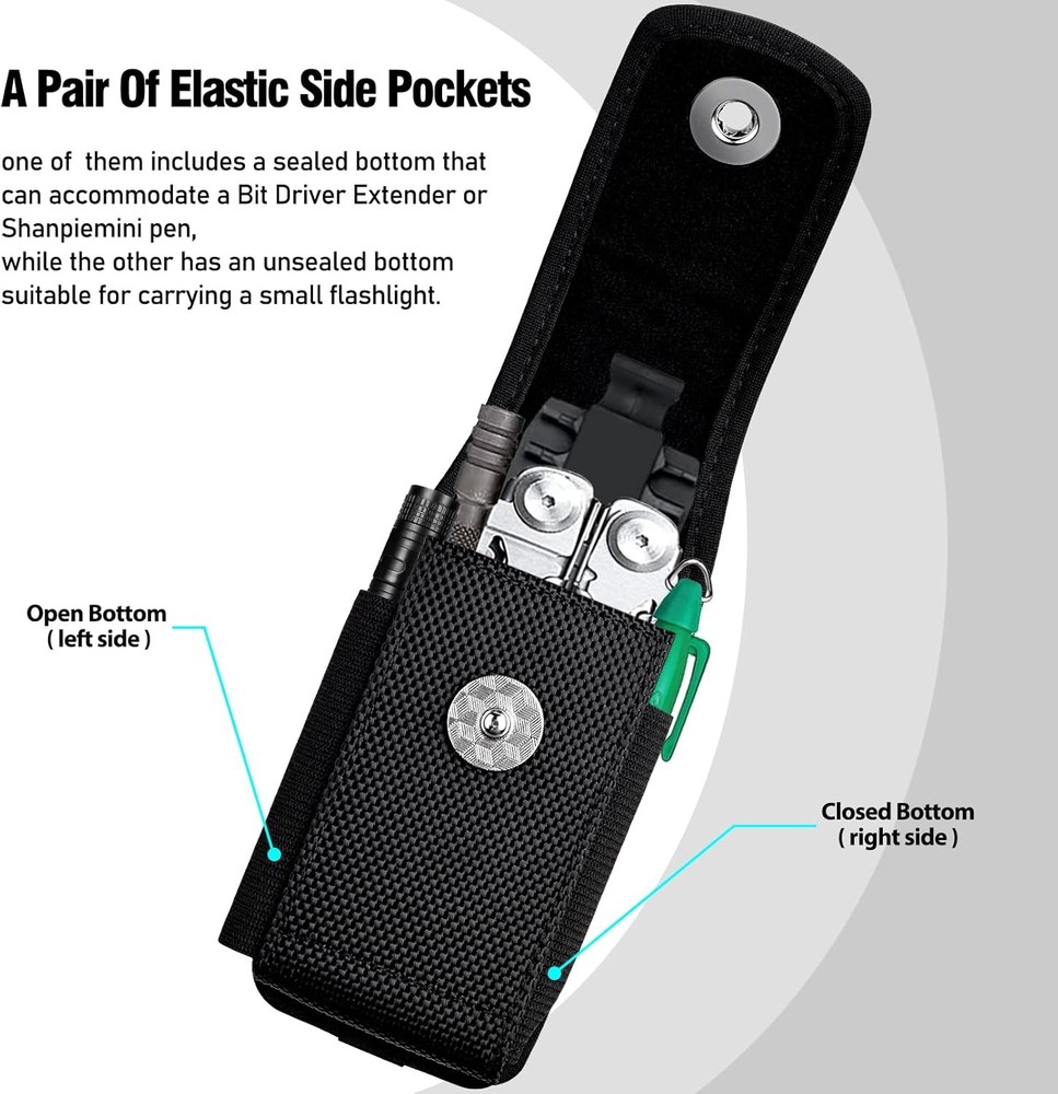Multitool Sheath Compatible with Leatherman EDC Belt Organizer Tool Holster ...