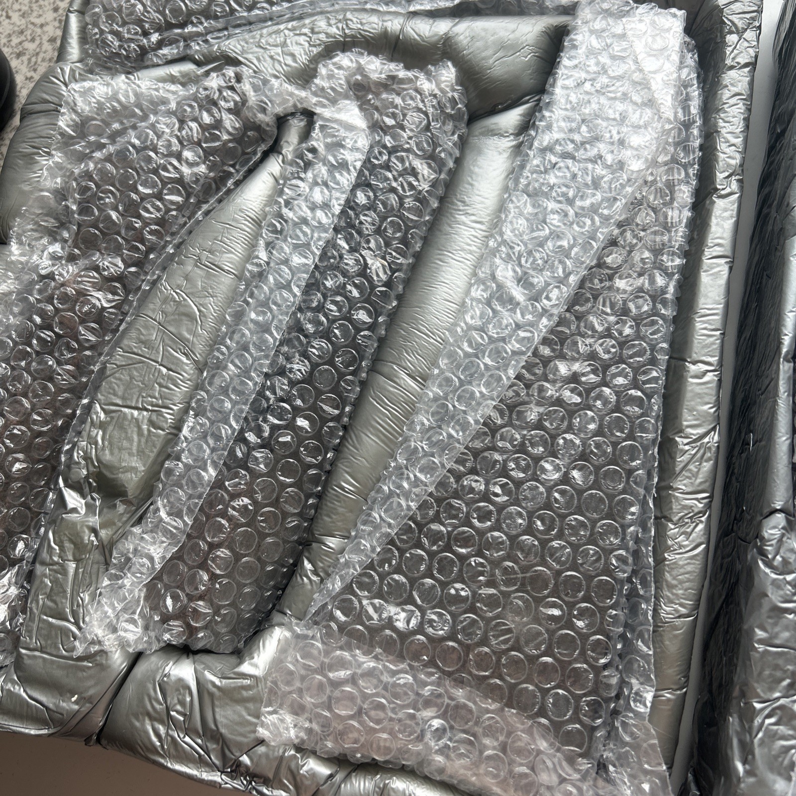 Stanbroil Large Ceramic Gas Logs, 9 Piece Set of Decoration Ceramic Wood