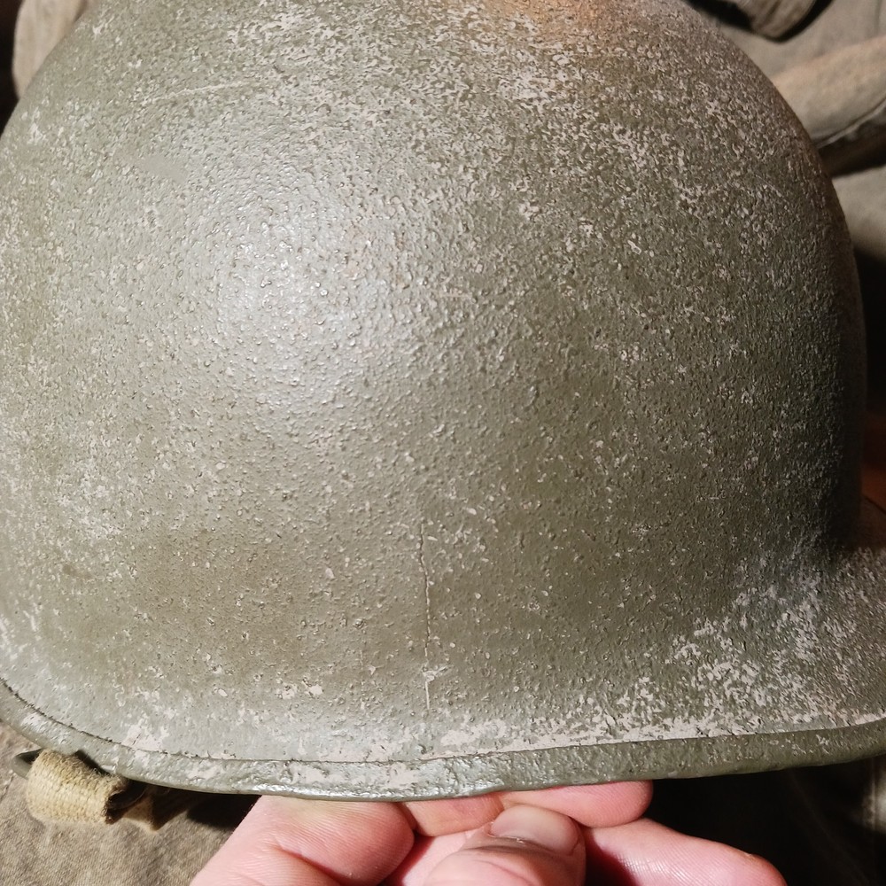 Front Seam M1c Helmet ATF Restored