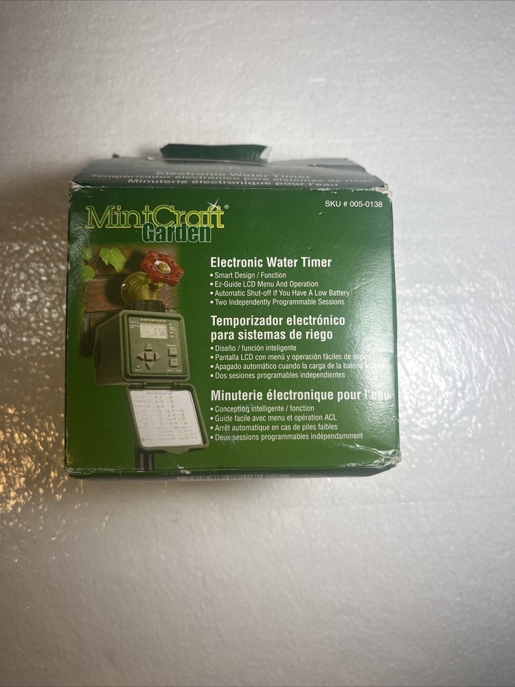 Mint Craft Garden Electric Water Timer
