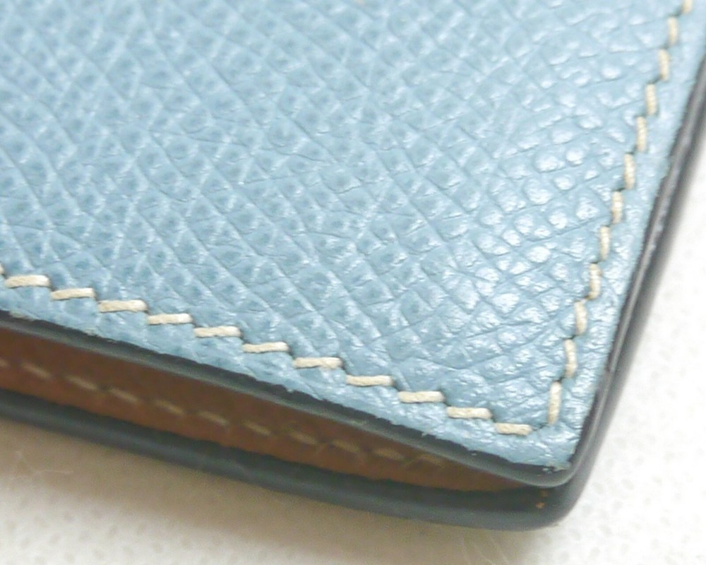 Authentic HERMES Notebook agenda Leather #8411