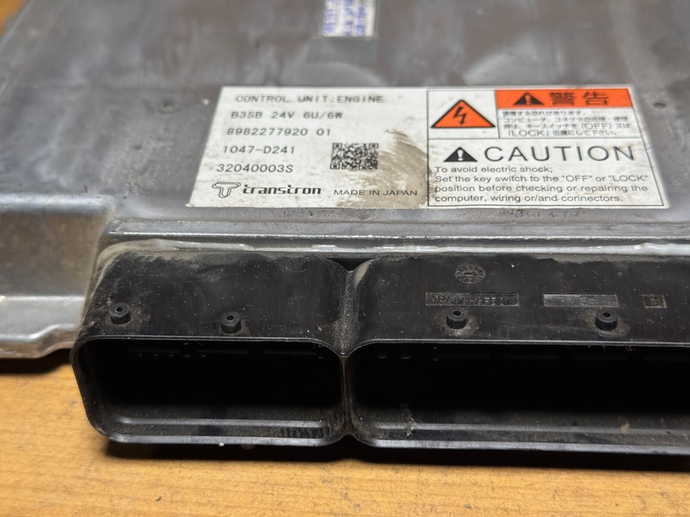 Isuzu ECM ECU 898228455 OEM Engine Control Module Diesel Computer Unit 6UZ1