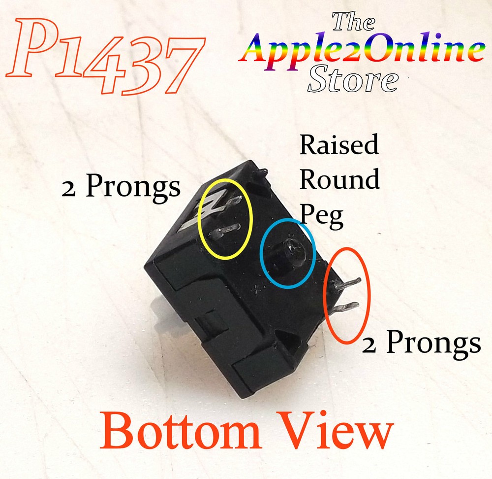✅ 🍎 Apple IIc Hairpin Key Switch