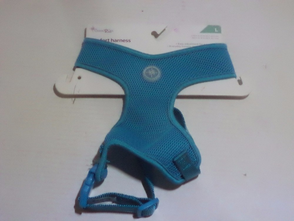 Good2Go Adjustable Teal Mesh Dog Harness, Extra Small