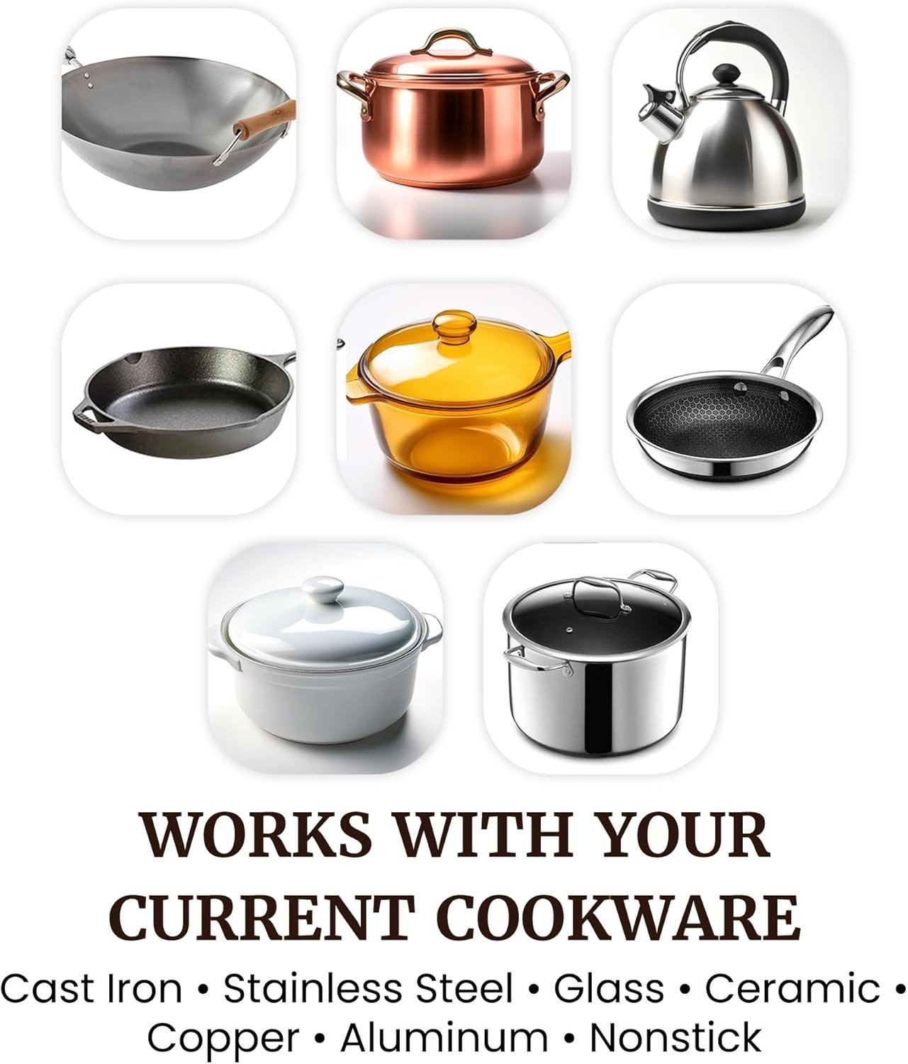 Electric Burner 1000W Cast Iron Hot Plate Portable Cooktop, 7 Heat Settings