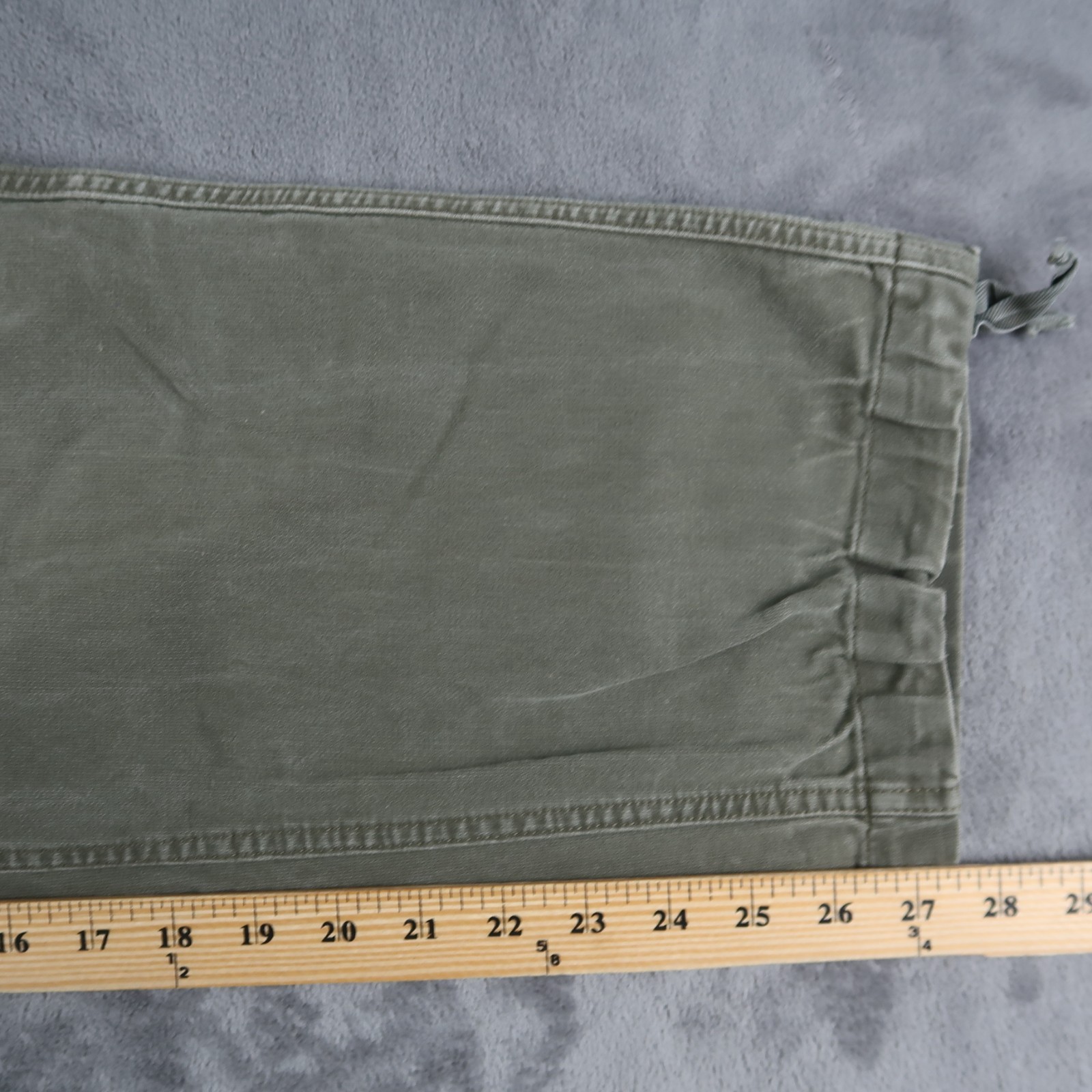 Vtg 90s Marquardt & Schulz German Military Green Combat Cargo Pants 32.5x27.5