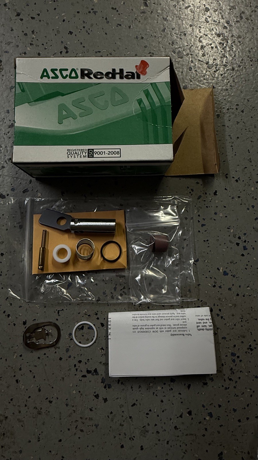 Henny Penny 17120 Solenoid Valve complete rebuild Kit. 500/600 series