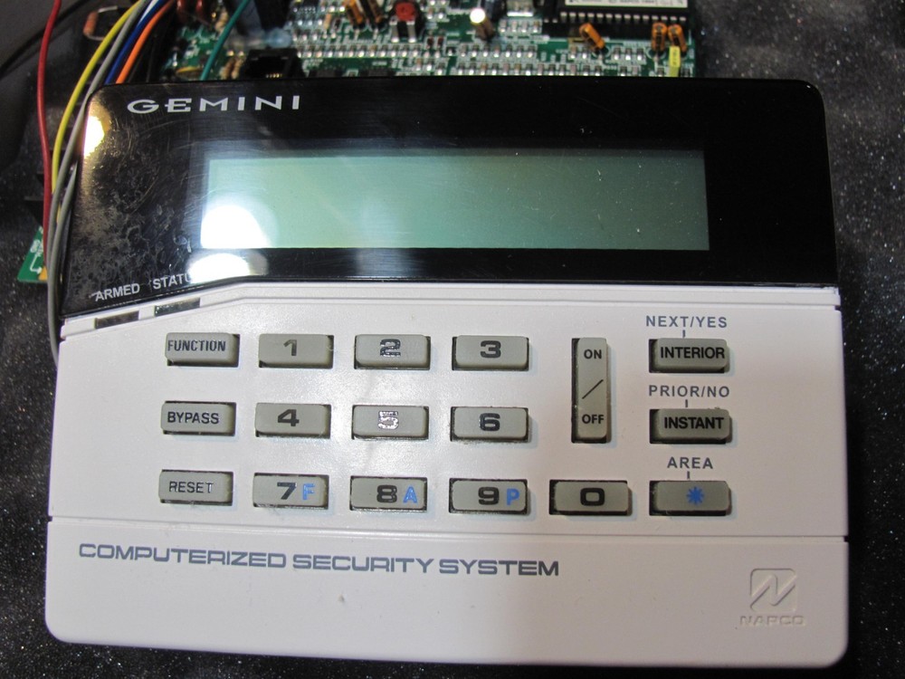 NAPCO GEMINI P816 LOT