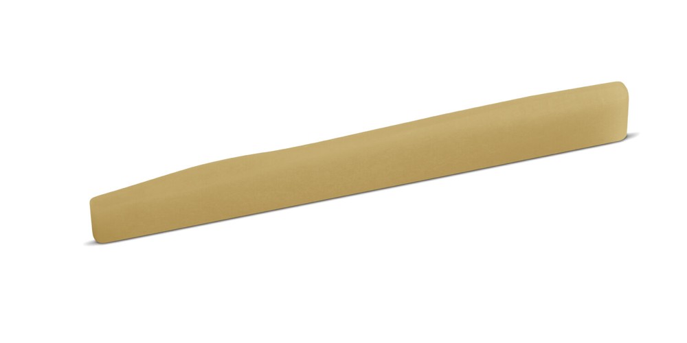 Bone Saddle – Fits Some Post-2009 Taylor® Guitars – Wave Style – Unbleached