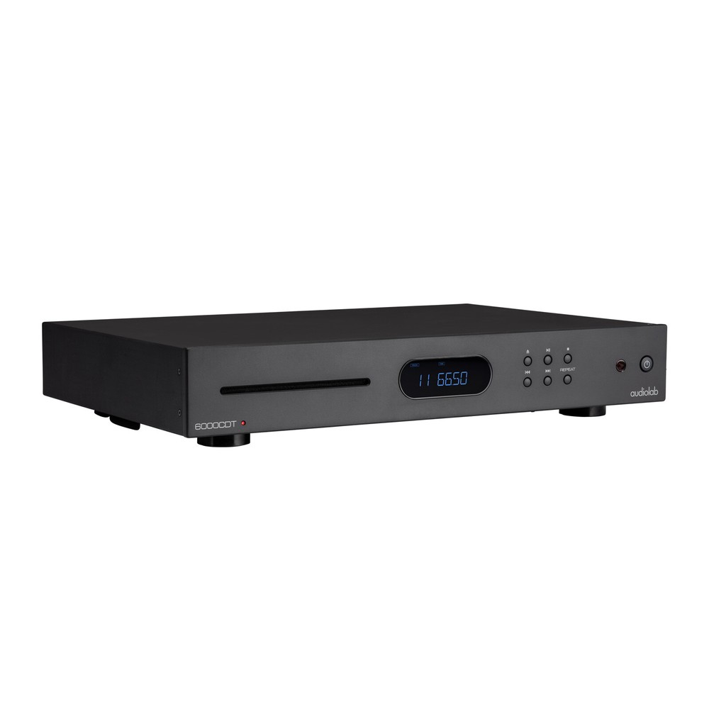 Audiolab 6000CDT CD Transport With Wireless Remote Control - Black