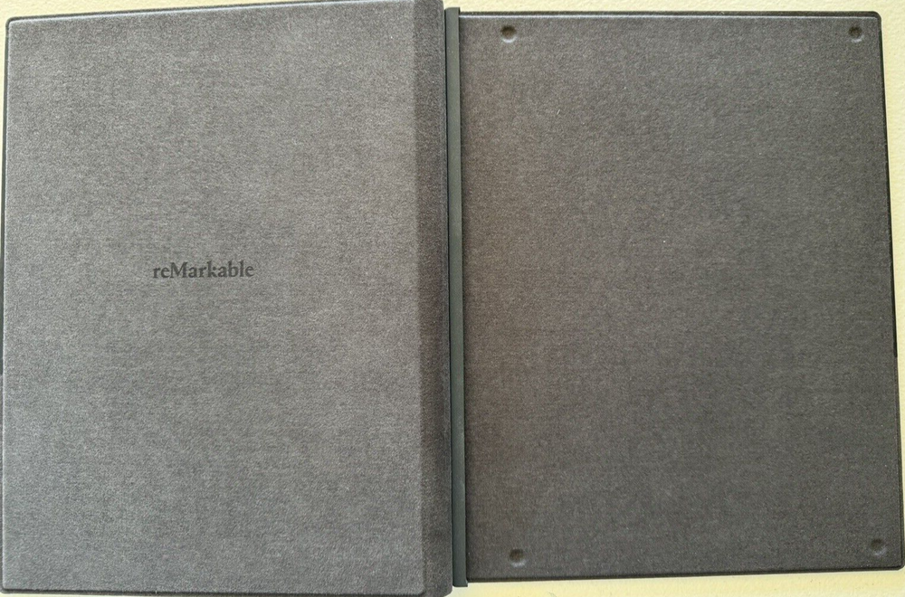 Case for Remarkable 2 Paper Tablet 10.3" 2020 Released, Book Folio Design - Grey