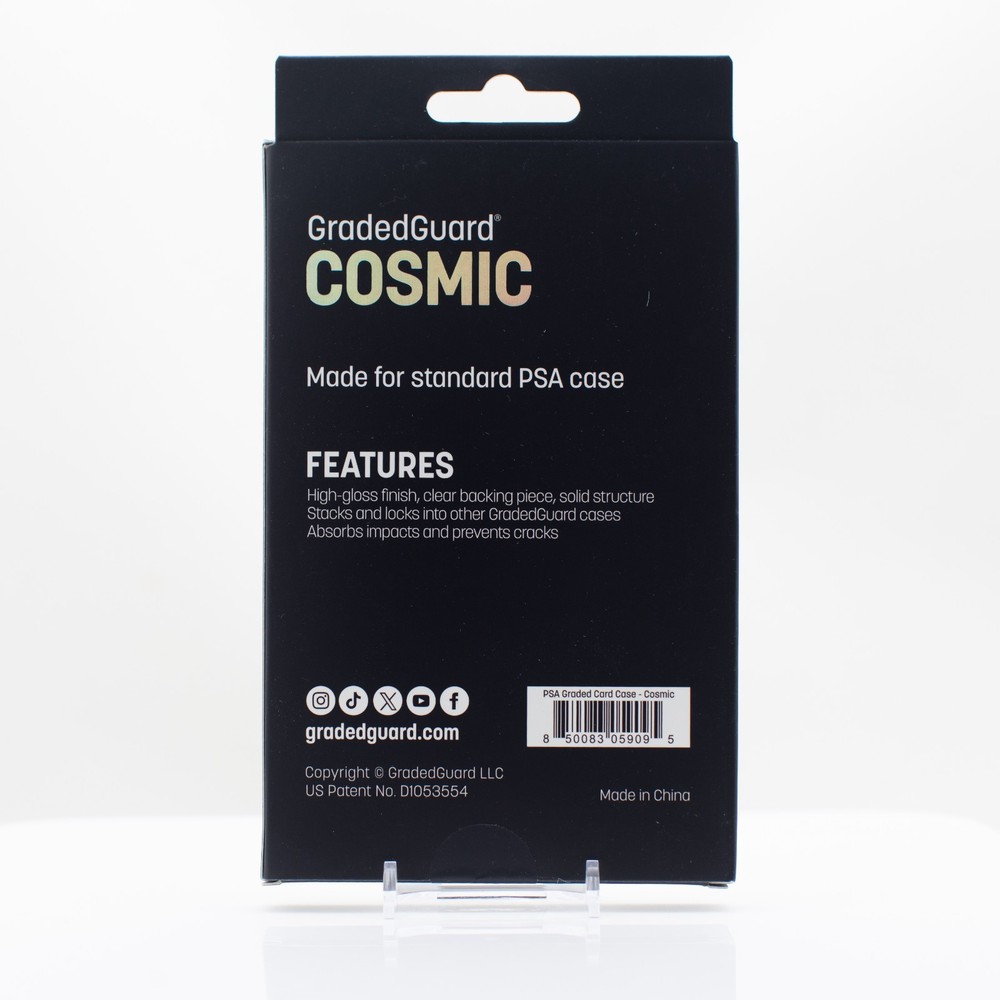 GradedGuard PSA Graded Card Case Guard Protector COSMIC PSA Limited Edition