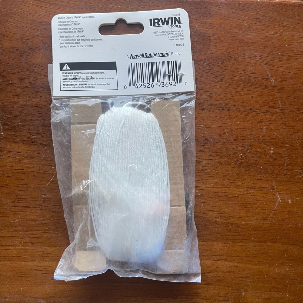 IRWIN Strait-Line 100-ft Twisted Polyester Replacement Chalk Line 1932893