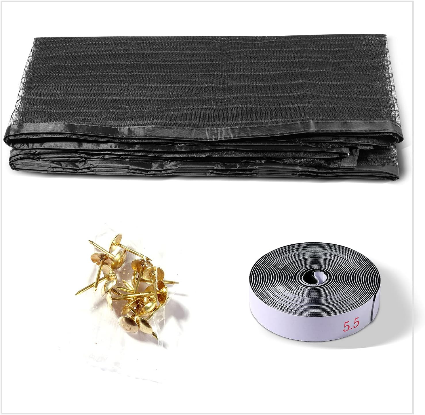 Heavy Duty Magnetic Screen Door - Fits Door Size 38X82Inch, Self-Closing, Easy I