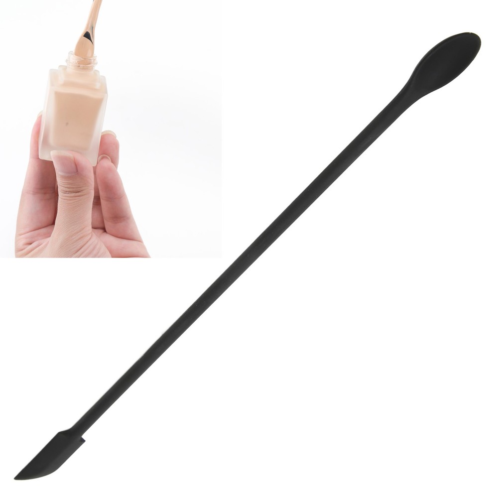 Makeup Spatula Tool Double Side Silicone Mini Lengthened Slim Jam Spatula
