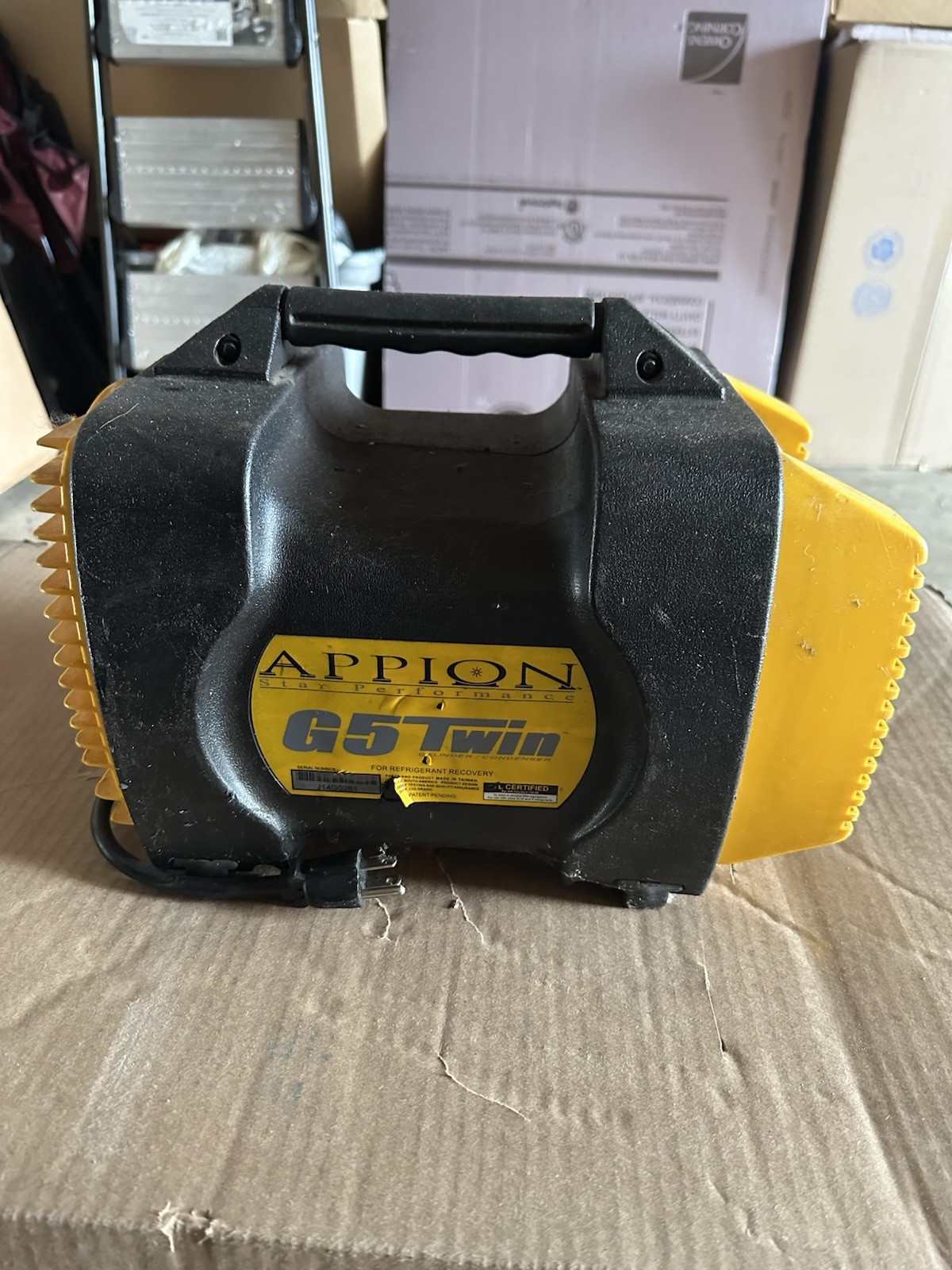 Appion G5 Twin Twin Refrigerant Recovery Machine G5TWIN Model