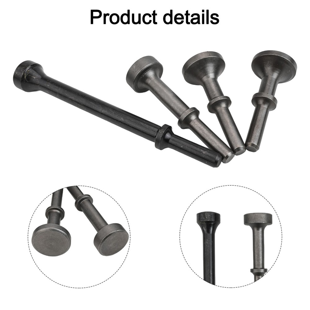 5pcs Air Hammer Tool Set Including Spring and Multiple Bits for Precision Work