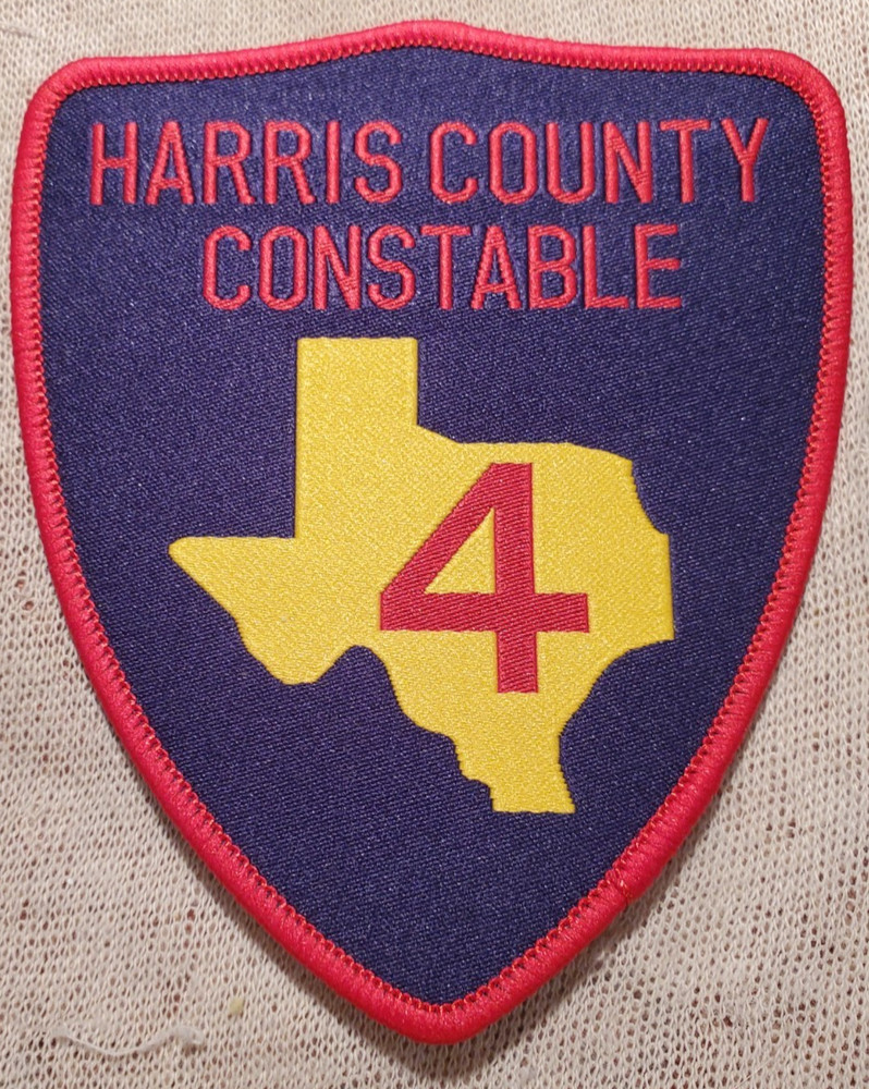 TX Harris County Texas Pct. 4 Constable Shoulder Patch