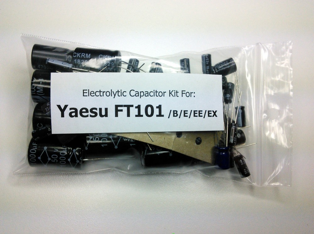 Yaesu FT-101 /B/E/EE/EX electrolytic capacitor kit