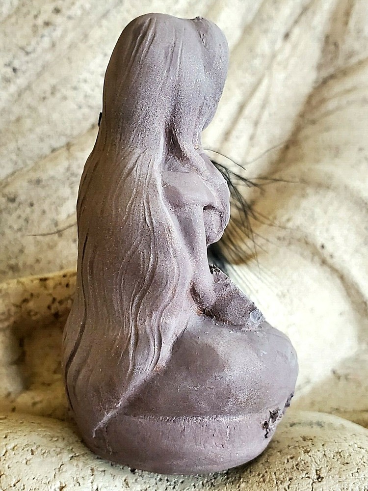 Morrigan Raven Goddess Figurine
