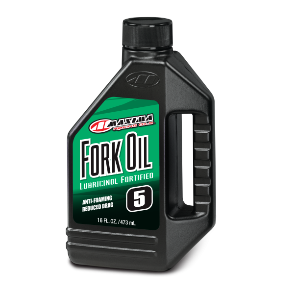 MAXIMA 5WT Mineral Based Front Suspension Fork Lubricant Oil 16oz