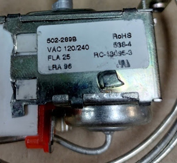 ROBERTSHAW THERMOSTAT 502-289B