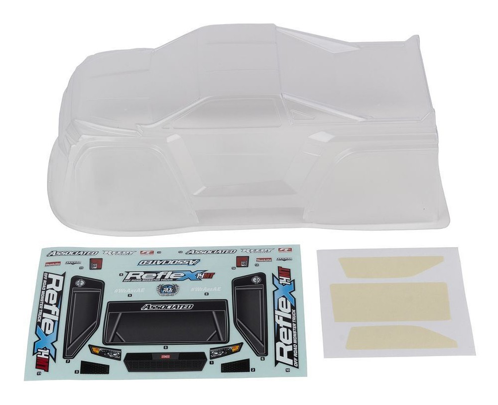 Team Associated - Reflex 14MT Body Set, Clear