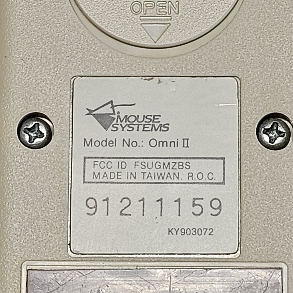 Mouse Systems Omni II (Serial) Mouse 2 Button