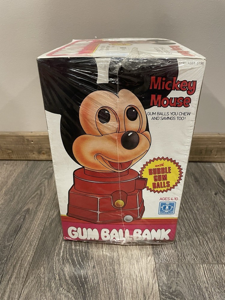 vintage mickey mouse gumball machine Hasbro