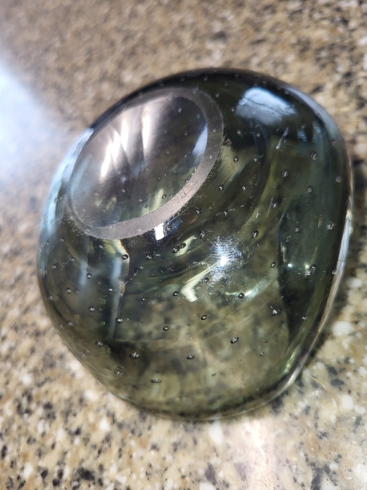 Vintage MCM Controlled Bubbles Ashtray