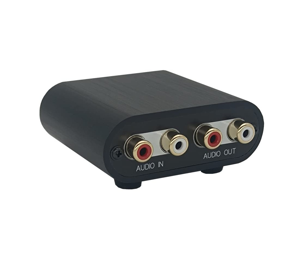 RCA Audio Volume Controller, Line Volume Control Box, Mini Attenuator Knob -RC11