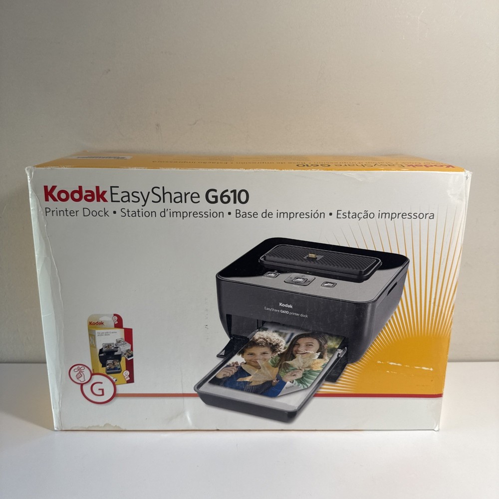 Kodak Easy Share G610 Printer Dock TESTED