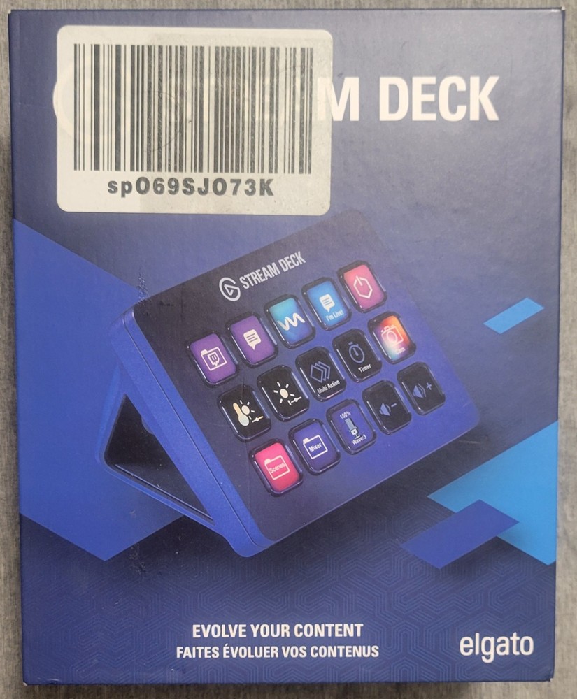 Elgato Stream Deck Live Content Creation Controller - Black, 15 Keys