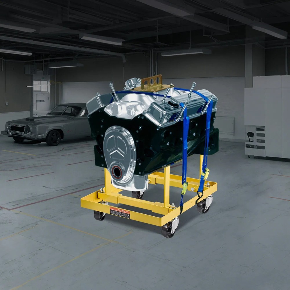 Engine Stand, 750 LBS Load Capacity Engine Motor Stand with Adjustable Width