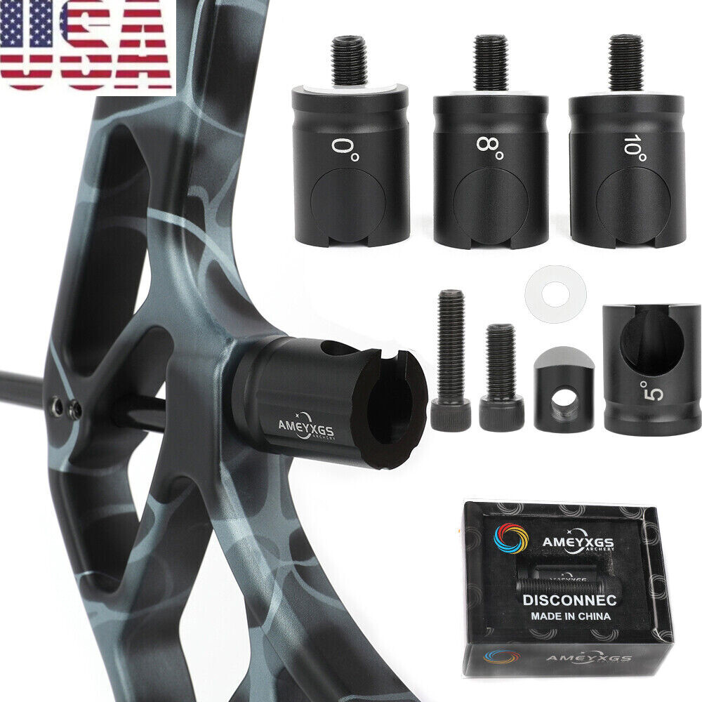 Archery Bow Stabilizer Quick Disconnect Metal Mount Adapter Compound Bow Joint