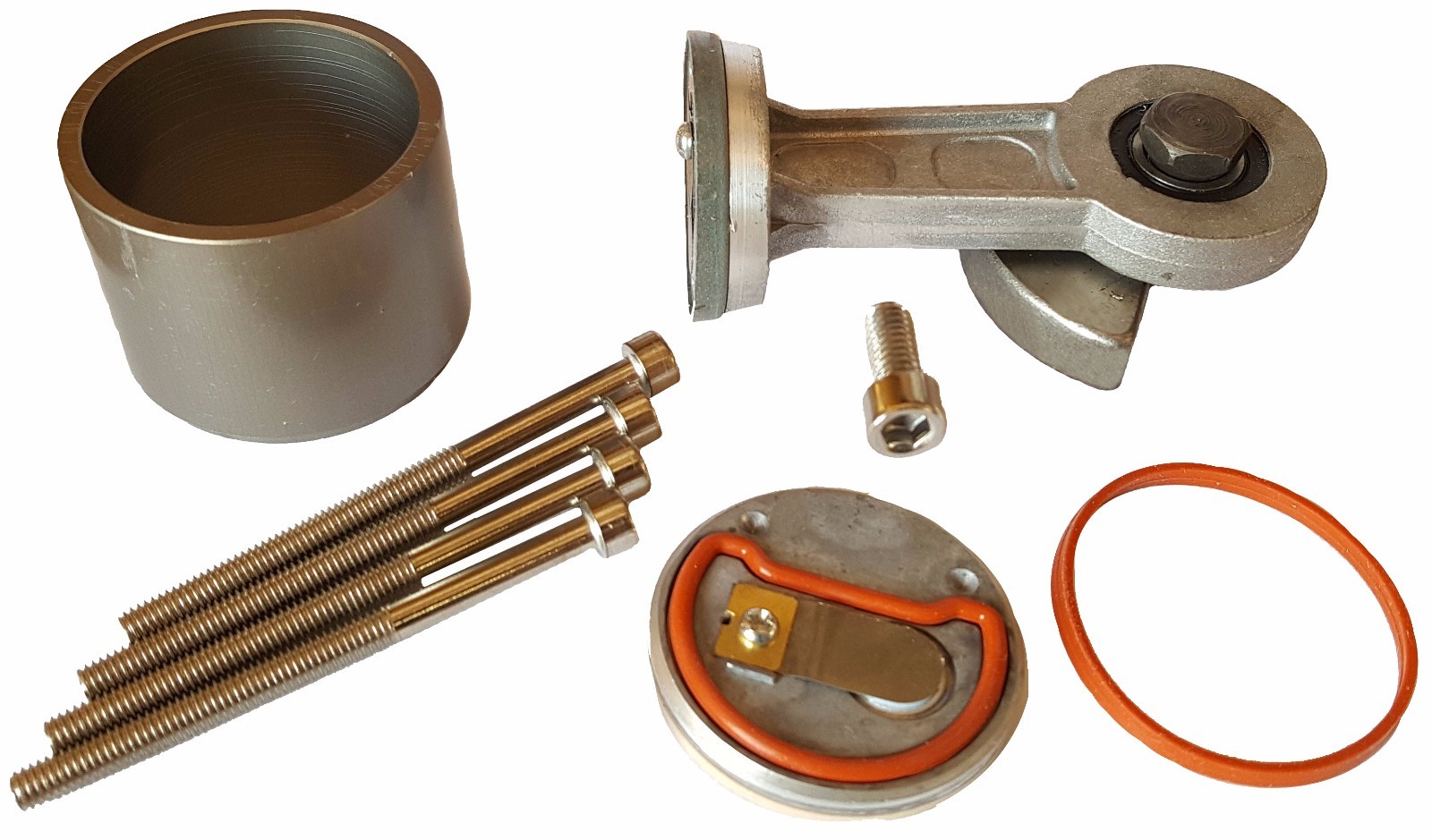 Rebuild Kit For airmaxxx 480 580 Air Compressor Reed Valve Piston Sleeve & Bolts