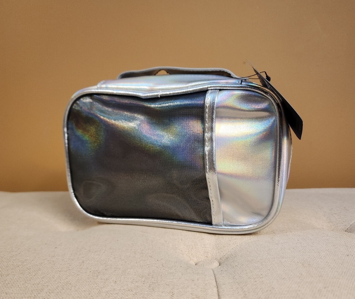 Bioworld Disney the Little Mermaid Ariel Rock Cosmetic Bag Makeup Pouch NEW