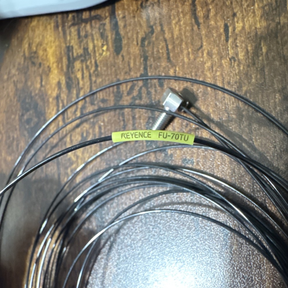 Keyence FU-70TU Plastic Fiber Optic Sensor Cable Unshielded