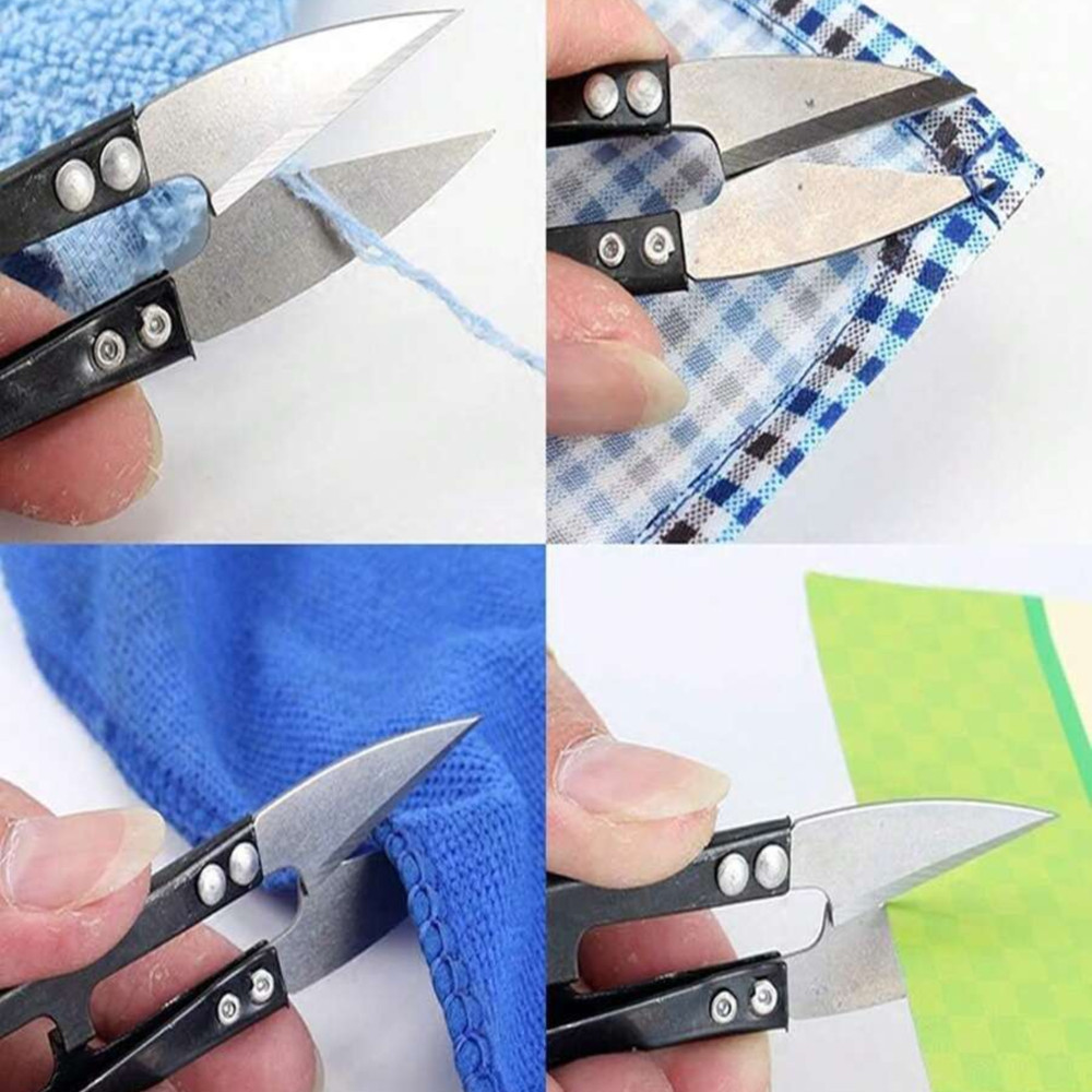 5pcs Sewing Scissors Small Yarn Scissors Mini Thread Scissors Clipper Nippers