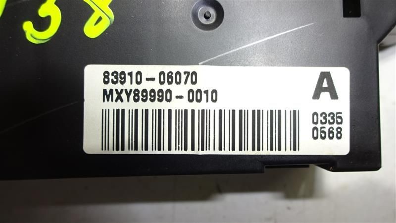DISPLAY SCREEN/CLOCK 2.4L LE FITS 04-06 CAMRY 613393