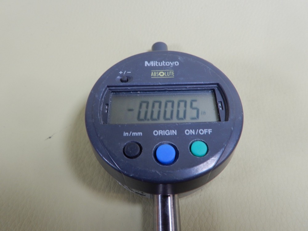 Mitutoyo Digimatic Dial Indicator in Fair Condition S1012EXB Missing LCD Cover