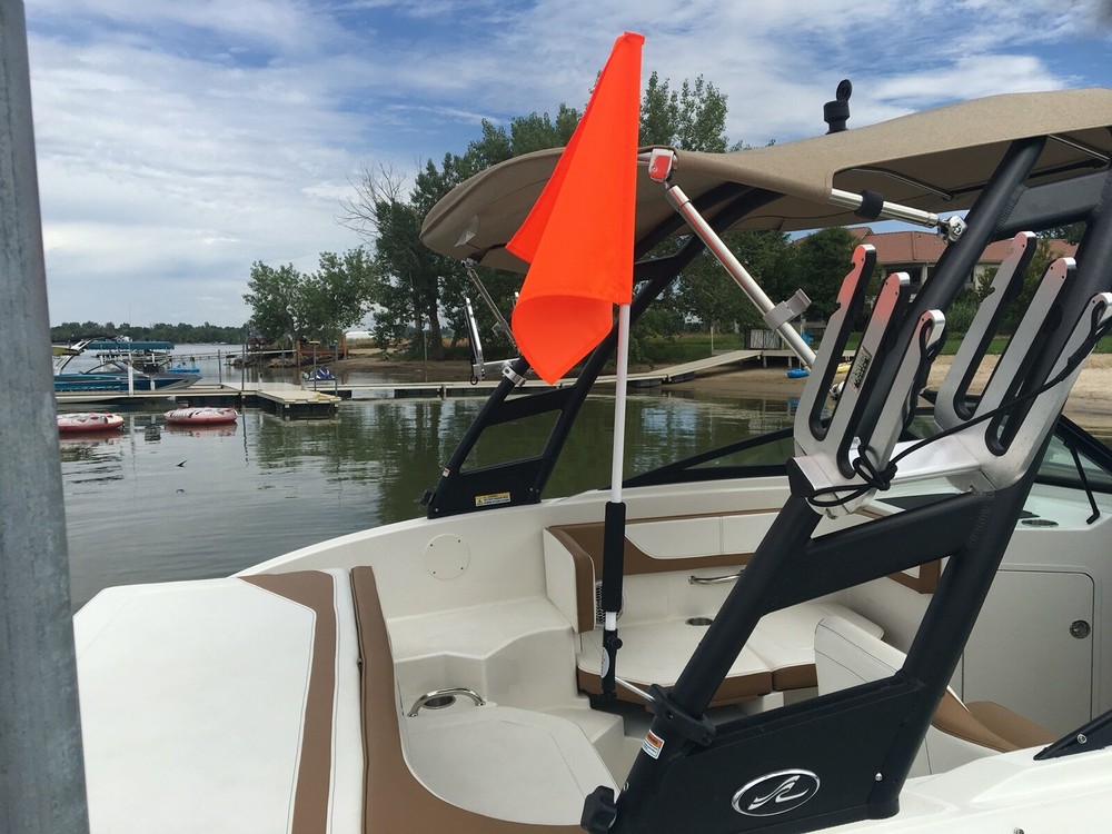 Tower Mount Waterski Flag Holder (It Rotates)