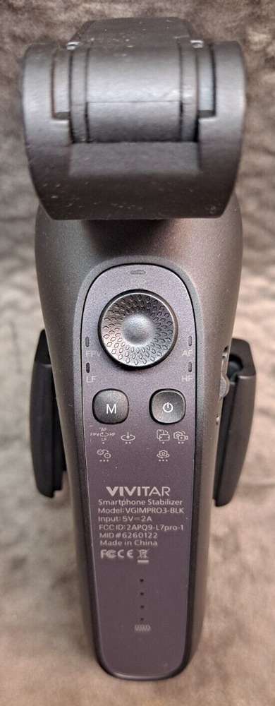 Vivitar Smartphone Stabilizer w/ 3-Axis Stabilization VGIMPRO3-BLK