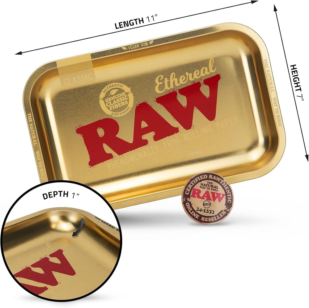 RAW Ethereal Rolling Tray