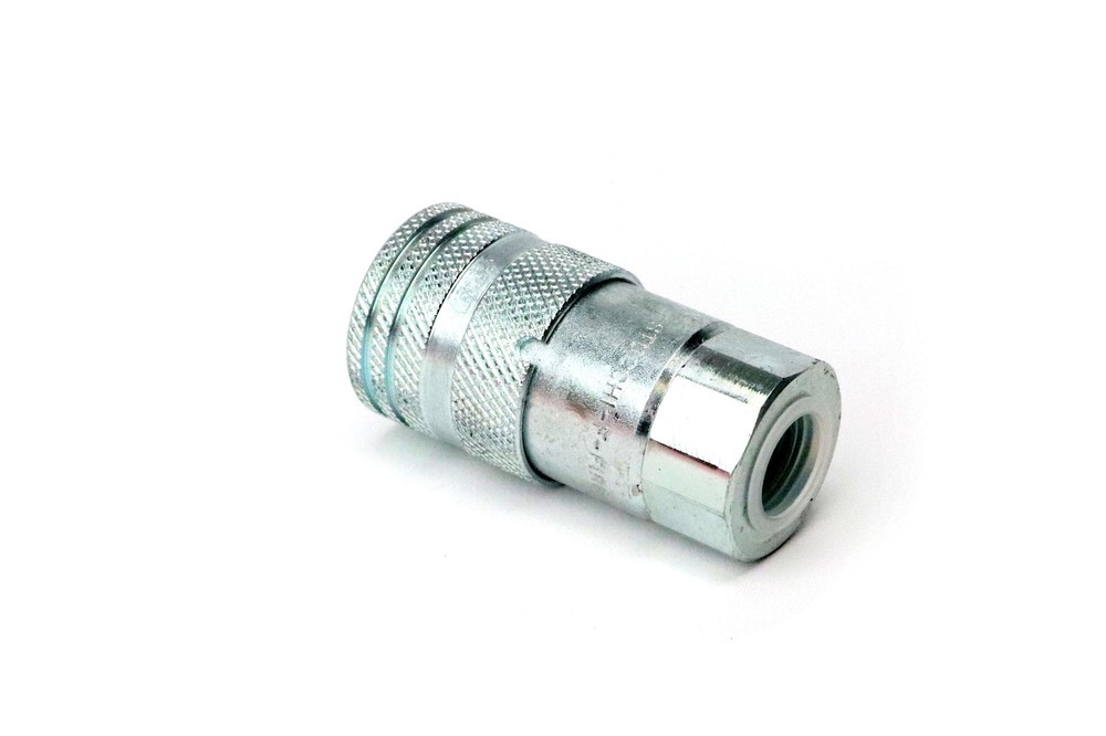 Stucchi Flat Face Interchange Coupling, 3571 PSI, 1/2 NPTF Thread, 1/2 in